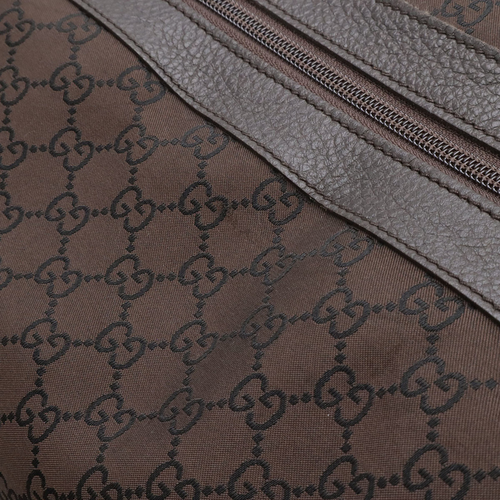 GUCCI Brown Leather Shoulder Bag - Picture 5 of 10